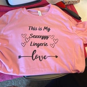 Custom made valentines shirt